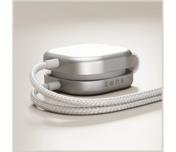 Zens Ładowarka indukcyjna 2w1 Pro 3 Qi2 15W USB-C/USB-C biały - 1545365 - zdjęcie 3